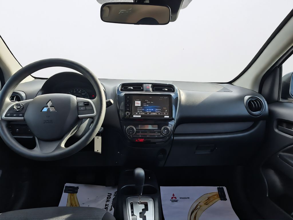 2023 Mitsubishi Mirage G4 ES White at DeMontrond Ford