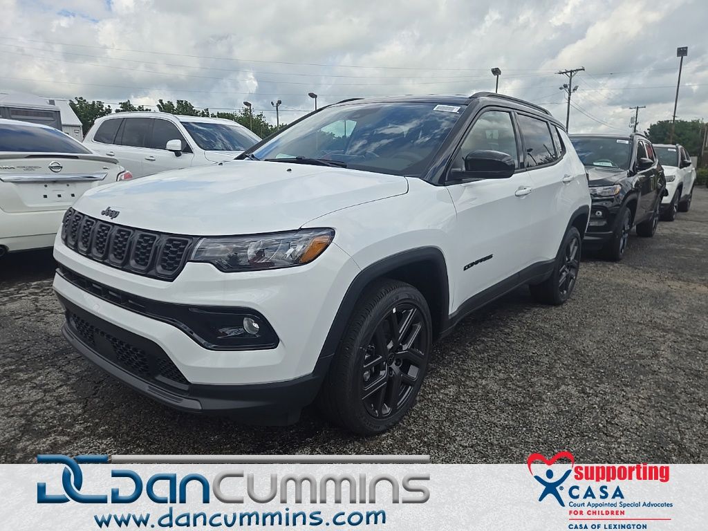 Bright White Clearcoat 2026 Jeep Compass SUV / Crossover Four-Wheel Drive 8-Speed Automatic