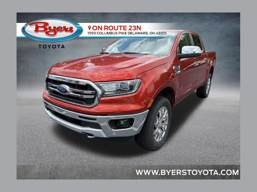 Chili Pepper Red 2019 Ford Ranger Pickup Truck Four-Wheel Drive Automatic