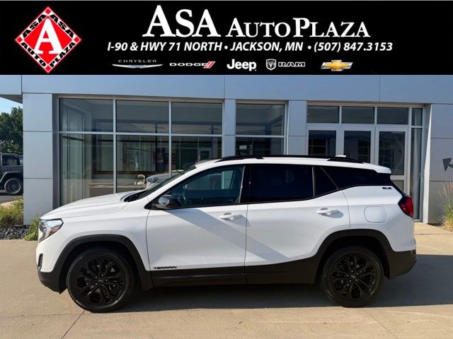 Summit White 2019 GMC Terrain SUV / Crossover Four-Wheel Drive 9-Speed Automatic