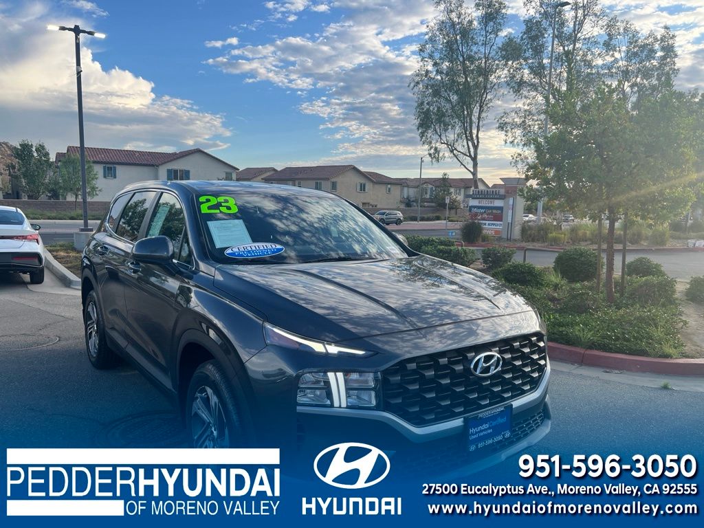 Gray 2023 Hyundai Santa Fe SUV / Crossover Front-Wheel Drive 8-Speed Automatic