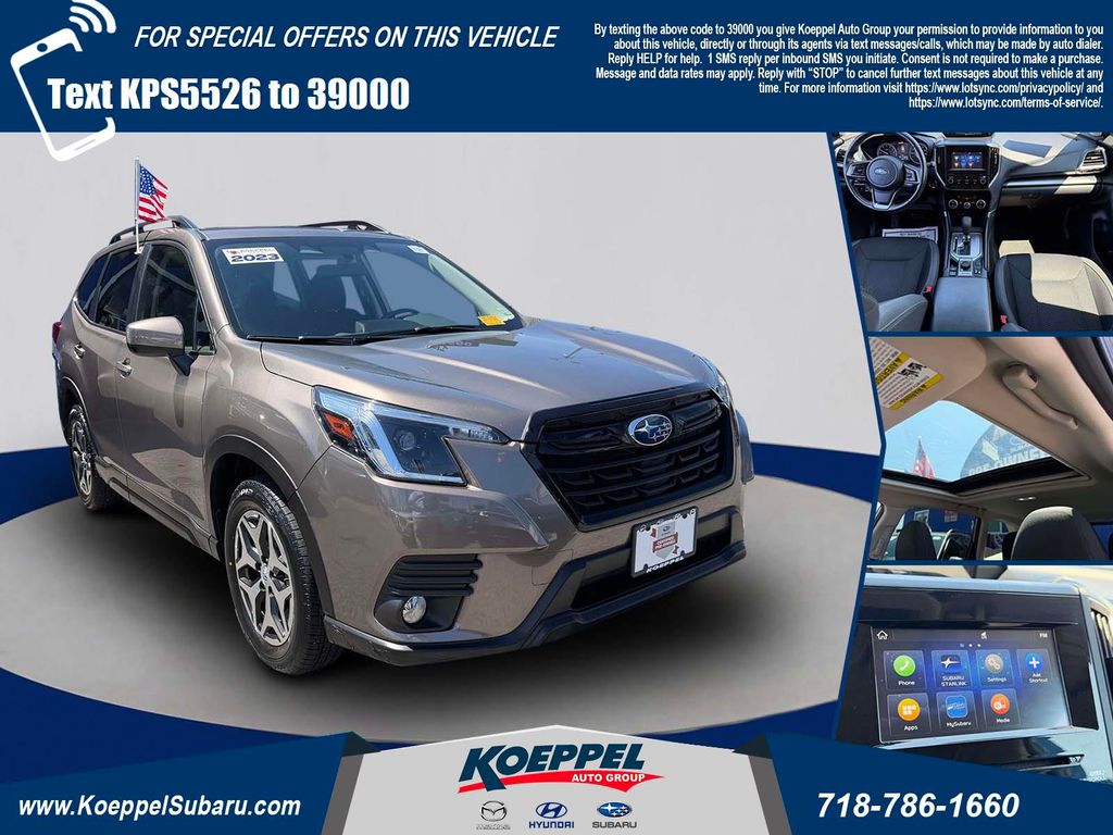 Brilliant Bronze Metallic 2023 Subaru Forester SUV / Crossover All-Wheel Drive Continuously Variable Transmission