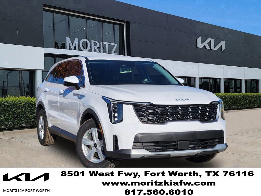 White Pearl 2026 Kia Sorento LX FWD SUV / Crossover Front-Wheel Drive 8-Speed Automatic