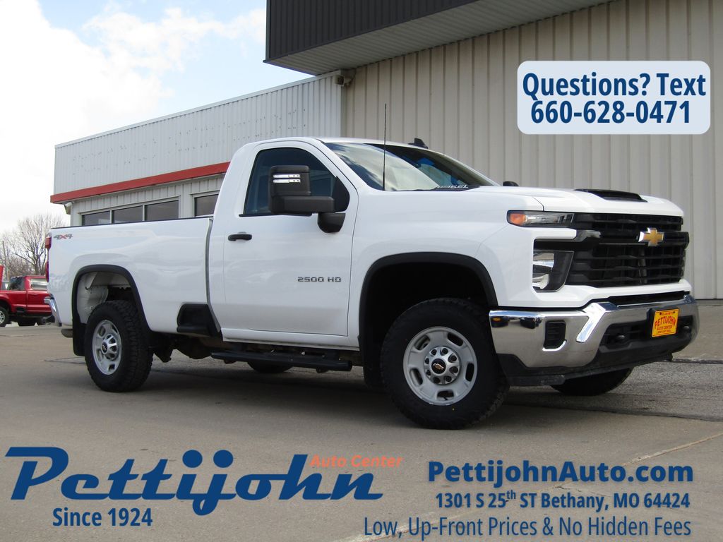 2025 Chevrolet Silverado 2500HD Work Truck Regular Cab LB 4WD