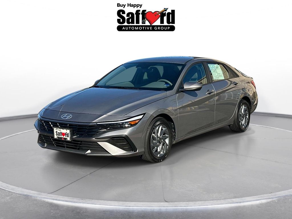 2025 Hyundai Elantra Hybrid Blue