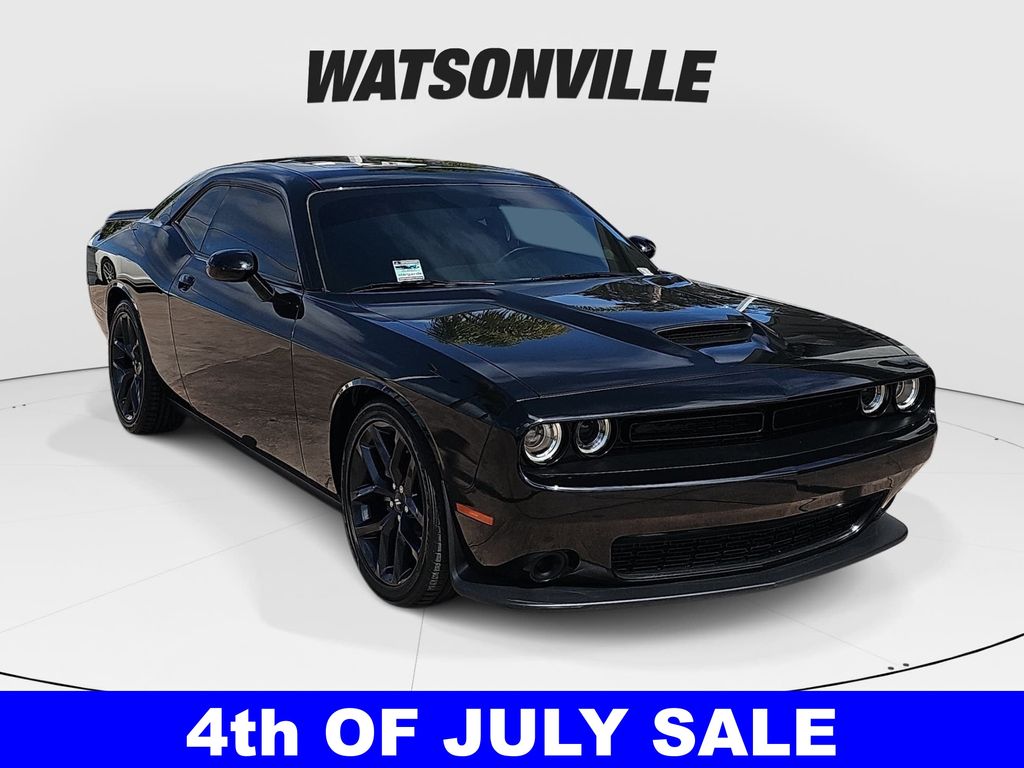 Pitch Black Clearcoat 2023 Dodge Challenger Coupe Rear-Wheel Drive 8-Speed Automatic