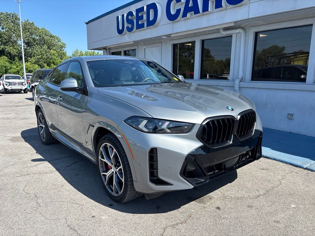 Skyscraper Gray Metallic 2024 BMW X6 SUV / Crossover All-Wheel Drive 8-Speed Automatic