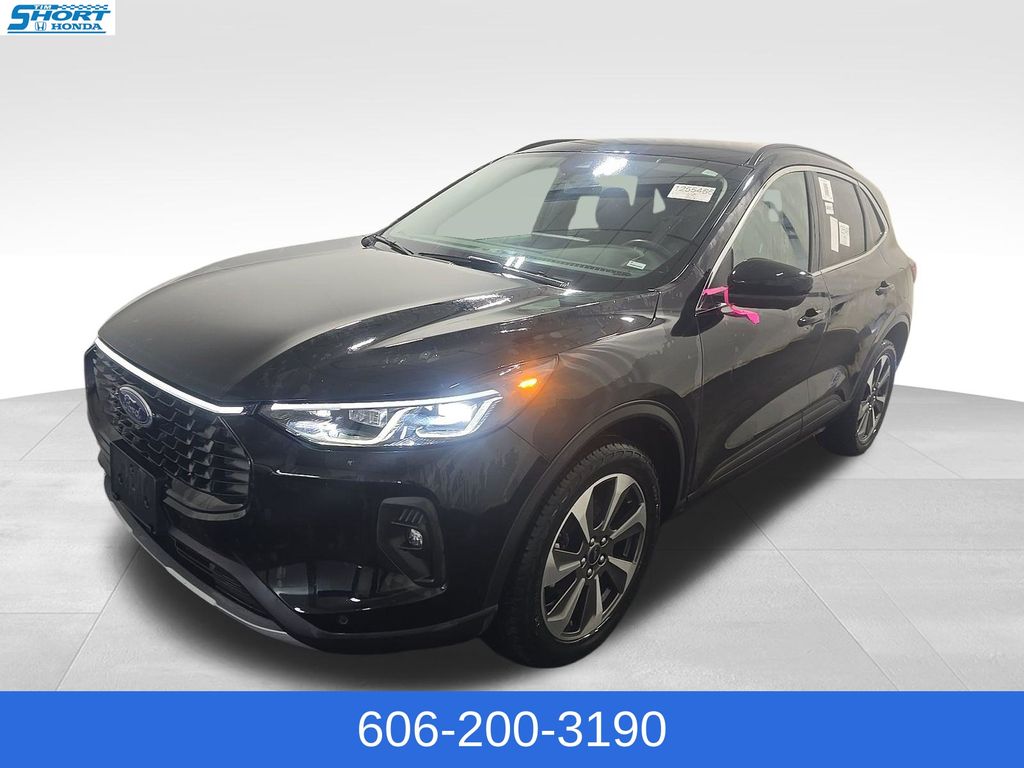 Agate Black Metallic 2024 Ford Escape SUV / Crossover All-Wheel Drive 8-Speed Automatic