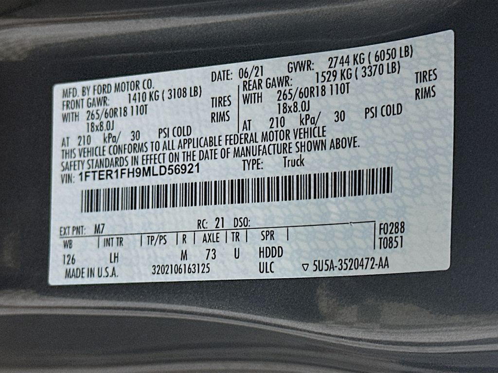 Used 2021 Gray Ford XL image 36