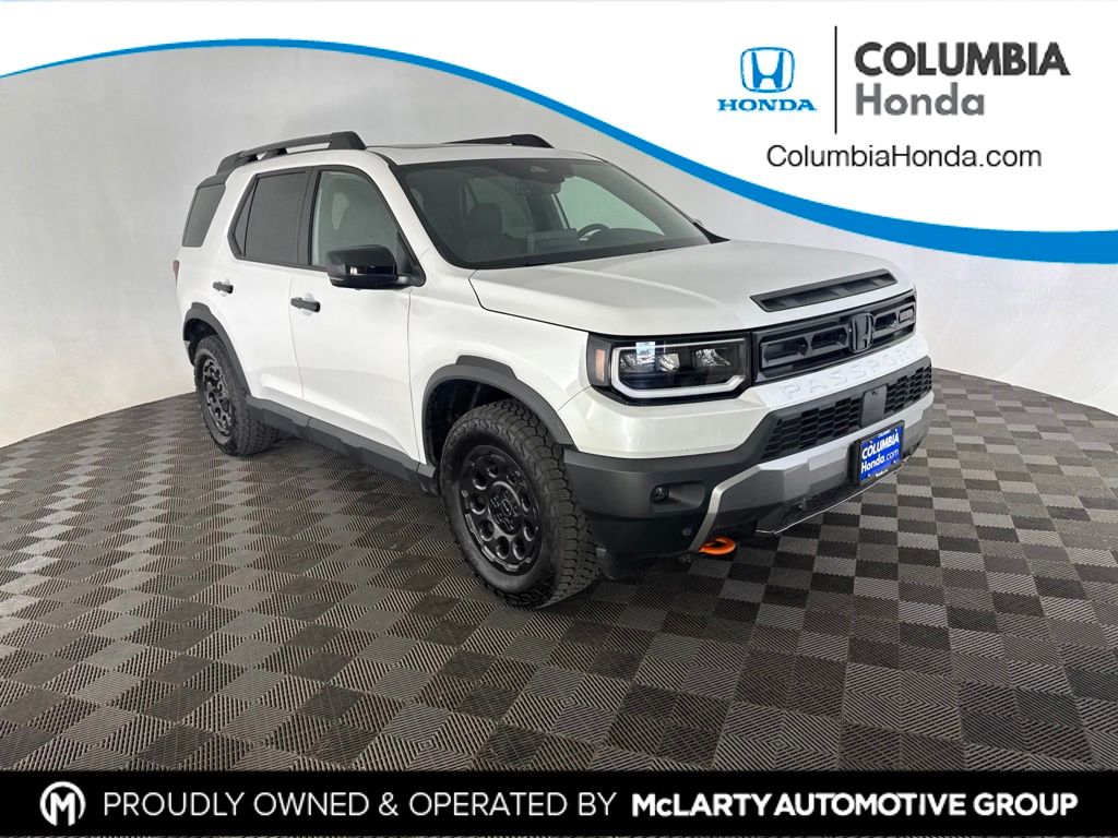 Platinum White Pearl 2026 Honda Passport SUV / Crossover All-Wheel Drive Automatic