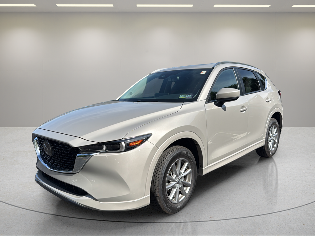 2024 Mazda CX-5 2.5 S Preferred Package Silver at Rochrich Mazda