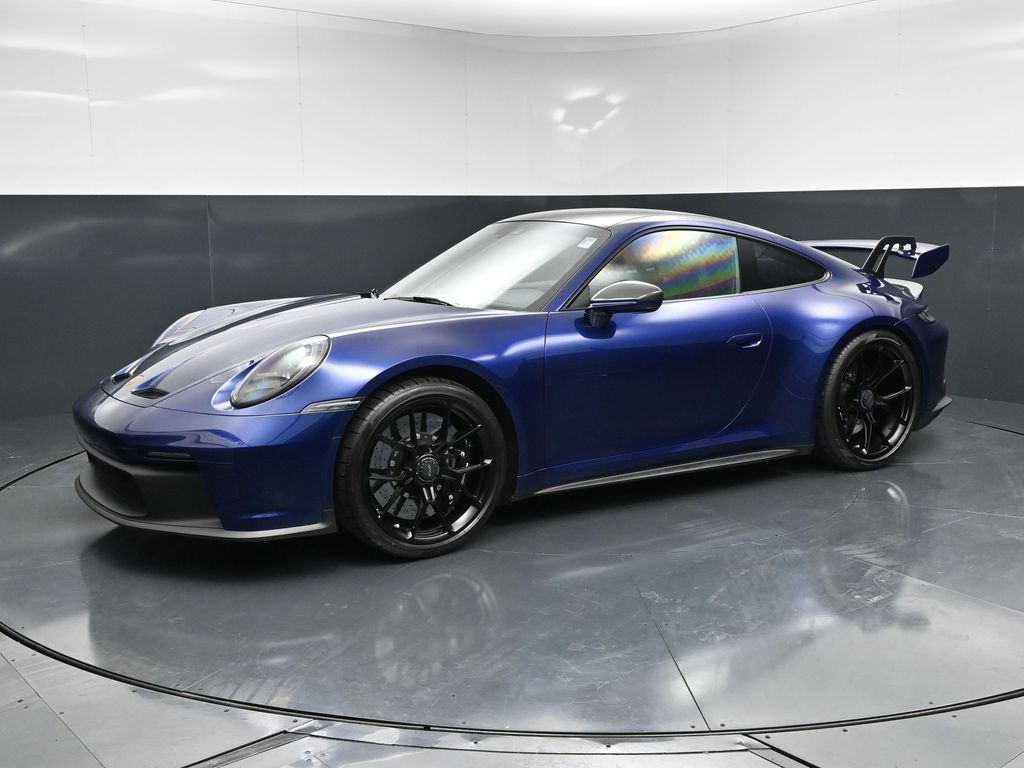 Gentian Blue Metallic 2022 Porsche 911 GT3 Coupe RWD Coupe Rear-Wheel Drive 7-Speed Automatic