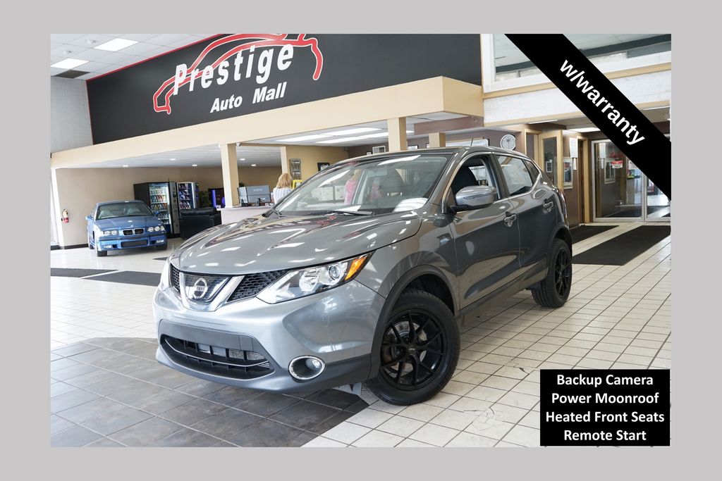 Gray (Gun Metallic) 2018 Nissan Rogue Sport SV FWD SUV / Crossover Front-Wheel Drive Continuously Variable Transmission