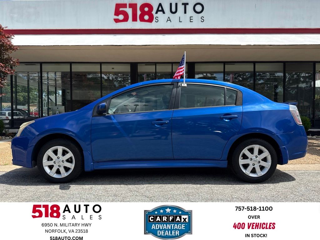 2011 Nissan Sentra Azul (Blue Metallic) Sedán Tracción delantera Transmisión variable continua