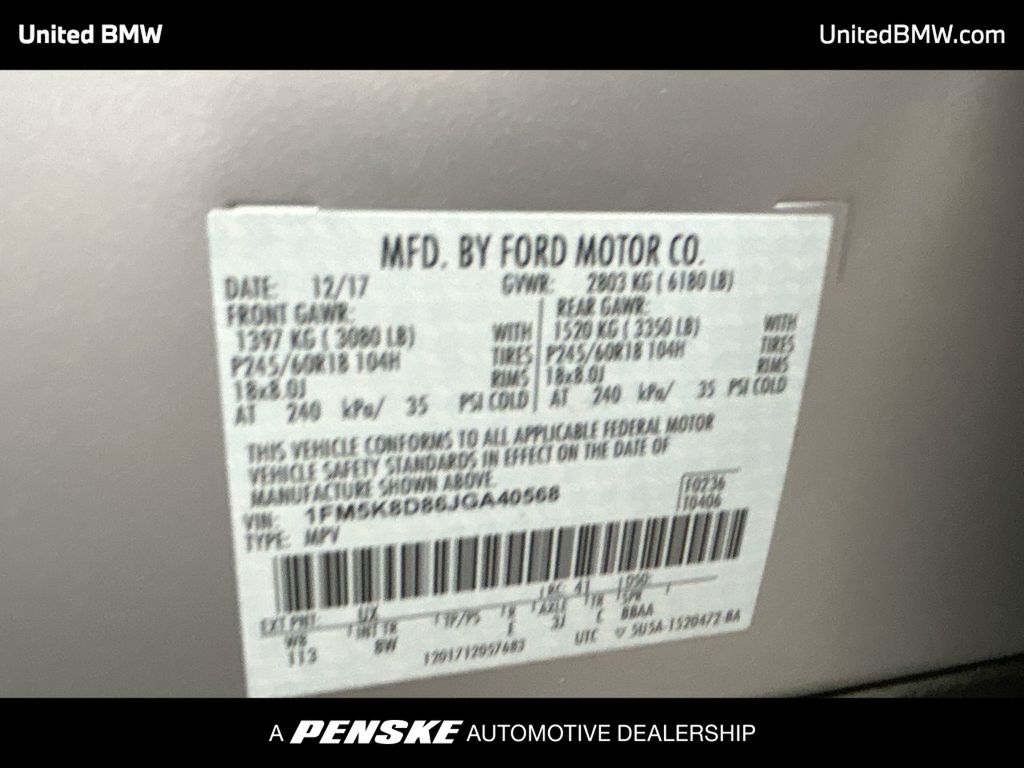 Thumbnail: 2018 Ford Explorer - 21