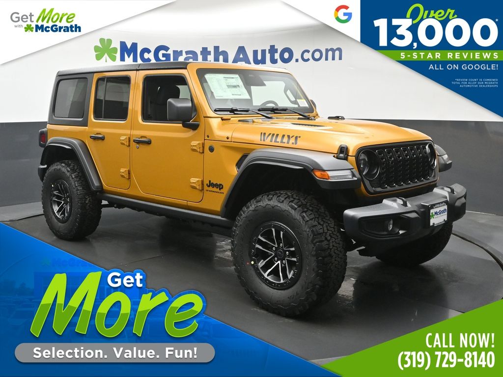 Goldilocks 2026 Jeep Wrangler SUV / Crossover Four-Wheel Drive 8-Speed Automatic