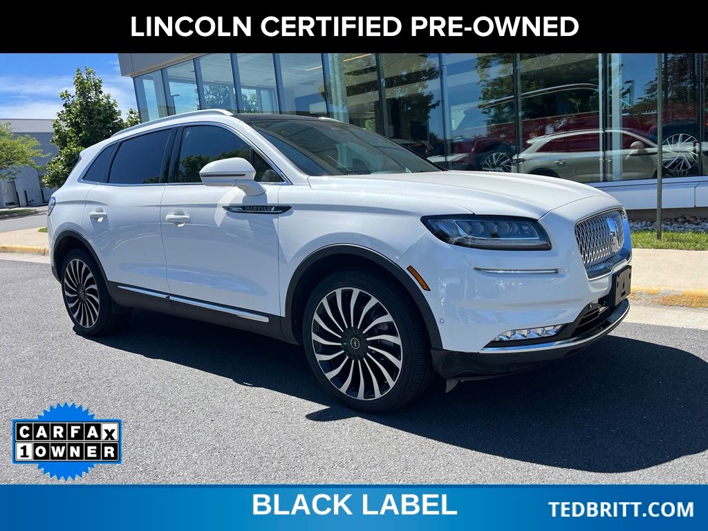 Pristine White Metallic Tri-Coat 2022 Lincoln Nautilus SUV / Crossover All-Wheel Drive 8-Speed Automatic