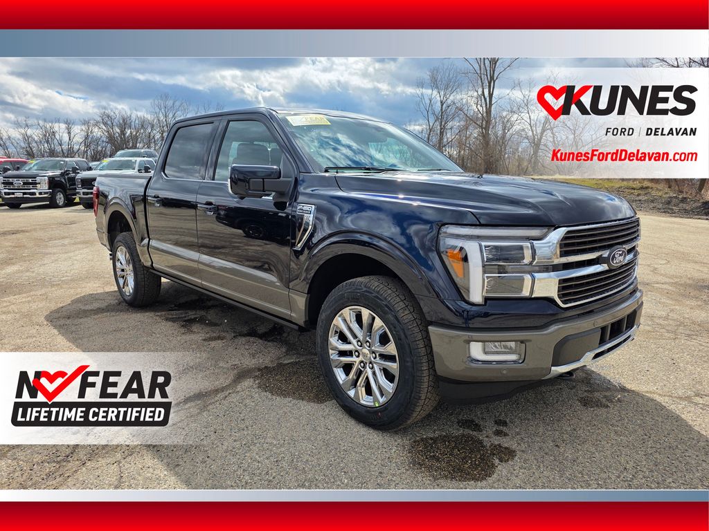 Antimatter Blue Metallic 2026 Ford F-150 King Ranch SuperCrew 4WD Pickup Truck Four-Wheel Drive Automatic