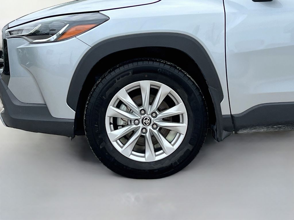 2025 Toyota Corolla Cross LE Silver at Gullo Toyota