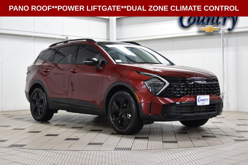 Red 2025 Kia Sportage SUV / Crossover All-Wheel Drive 8-Speed Automatic