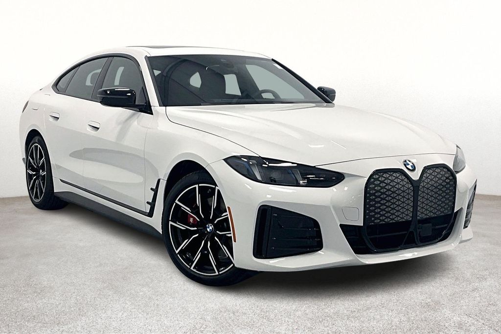 Alpine White 2026 BMW i4 eDrive40 Gran Coupe FWD Sedan Rear-Wheel Drive Automatic