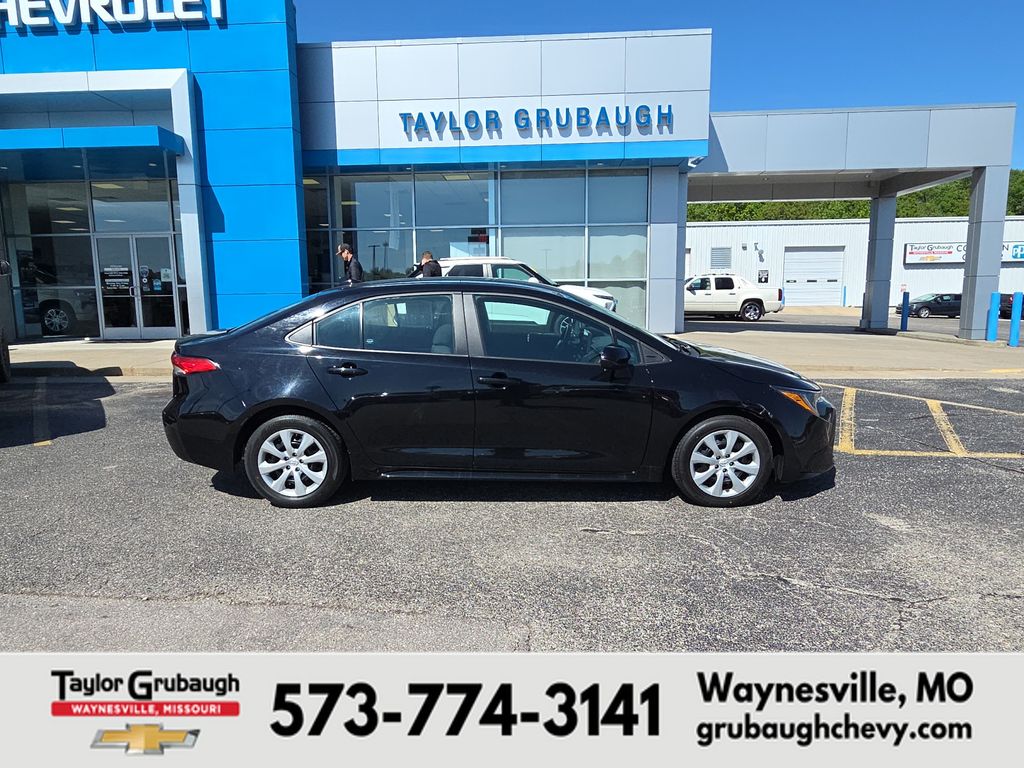 Midnight Black Metallic 2024 Toyota Corolla Sedan Front-Wheel Drive Continuously Variable Transmission