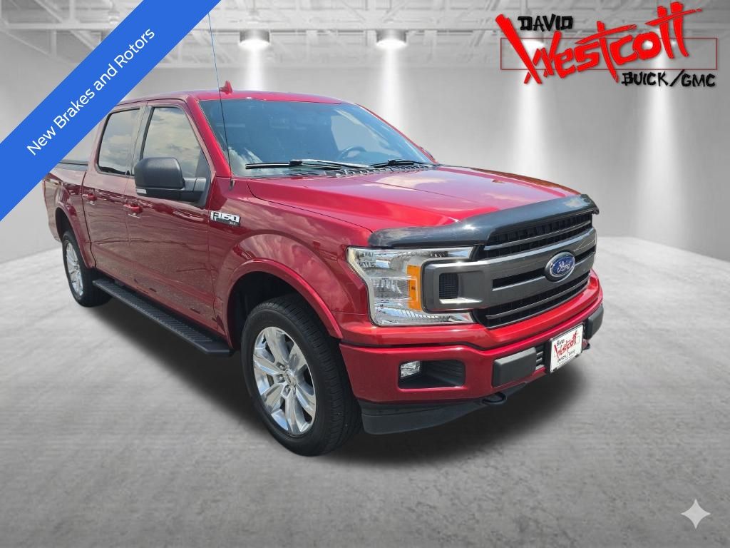 Ruby Red Metallic 2018 Ford F-150 Pickup Truck Four-Wheel Drive Automatic