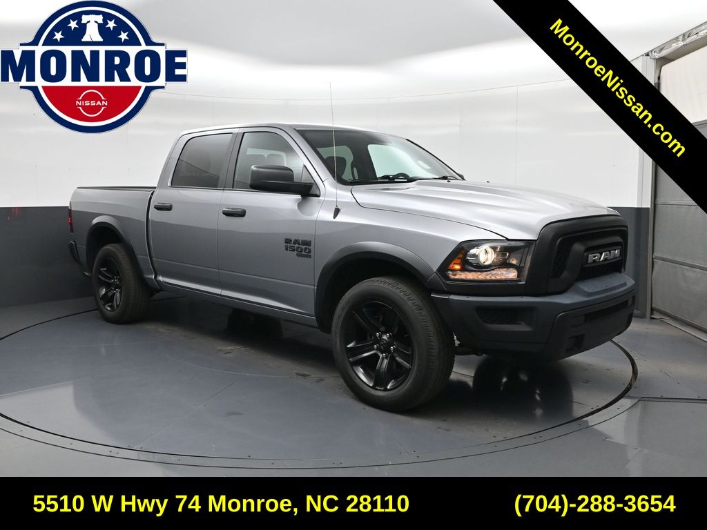 Billet Silver Metallic 2024 RAM 1500 Pickup Truck Four-Wheel Drive 8-Speed Automatic