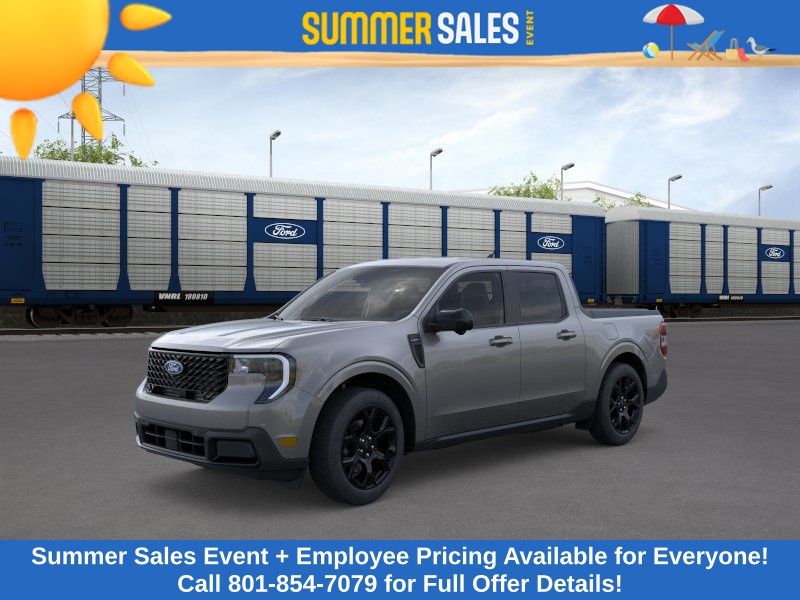 Carbonized Gray Metallic 2026 Ford Maverick Lariat SuperCrew AWD Pickup Truck All-Wheel Drive Continuously Variable Transmission