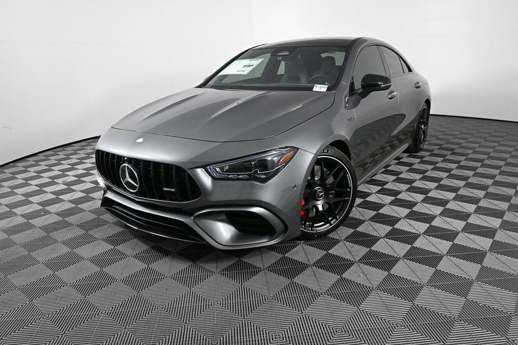 Gray 2026 Mercedes-Benz CLA Coupe 8-Speed Automatic