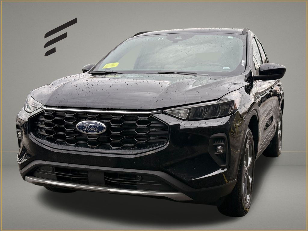 Black Metallic 2025 Ford Escape SUV / Crossover All-Wheel Drive 8-Speed Automatic