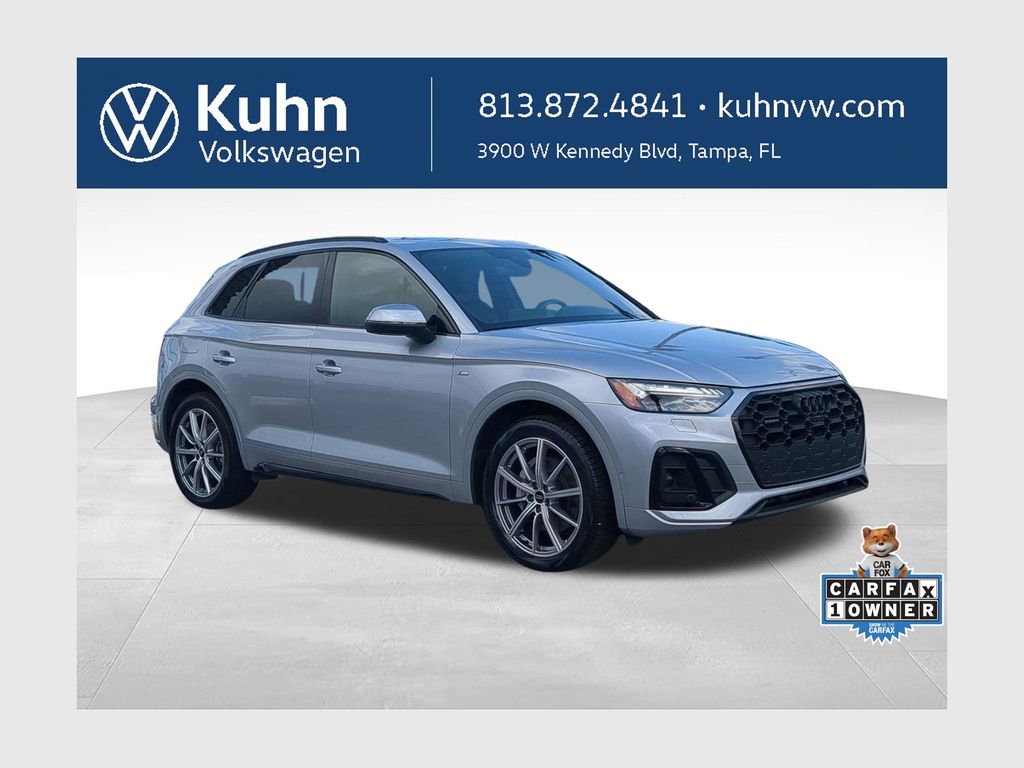 Florett Silver Metallic 2023 Audi Q5 Hybrid Plug-in SUV / Crossover All-Wheel Drive 7-Speed Automatic