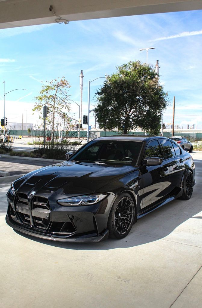 Black Sapphire Metallic 2023 BMW M3 Competition xDrive AWD Sedan All-Wheel Drive 8-Speed Automatic