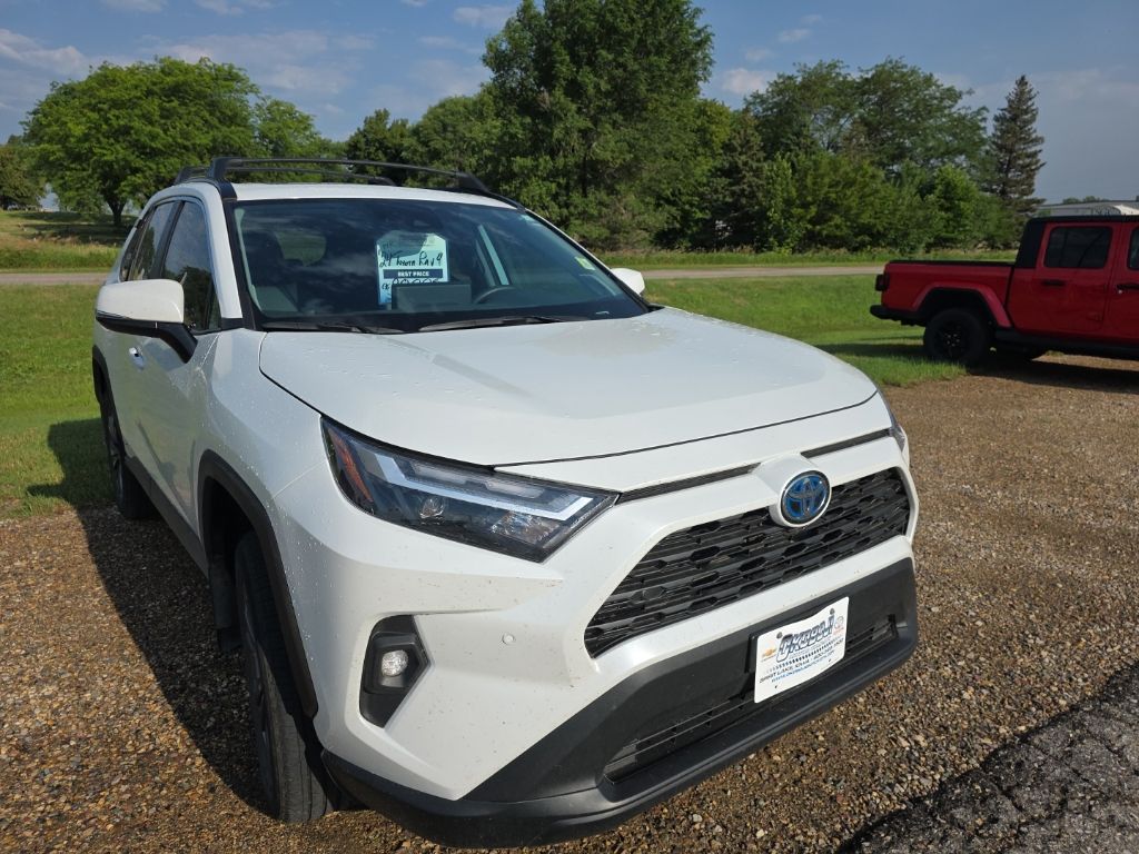 Pearl 2024 Toyota RAV4 Hybrid SUV / Crossover All-Wheel Drive Continuously Variable Transmission