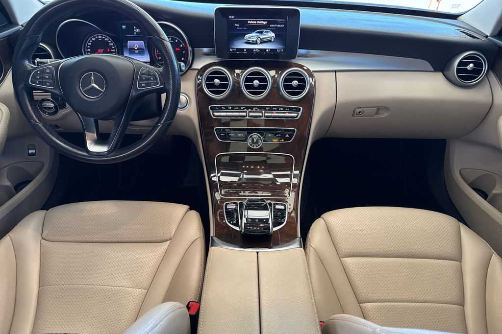 used 2015 Mercedes-Benz C-Class car, priced at $15,945