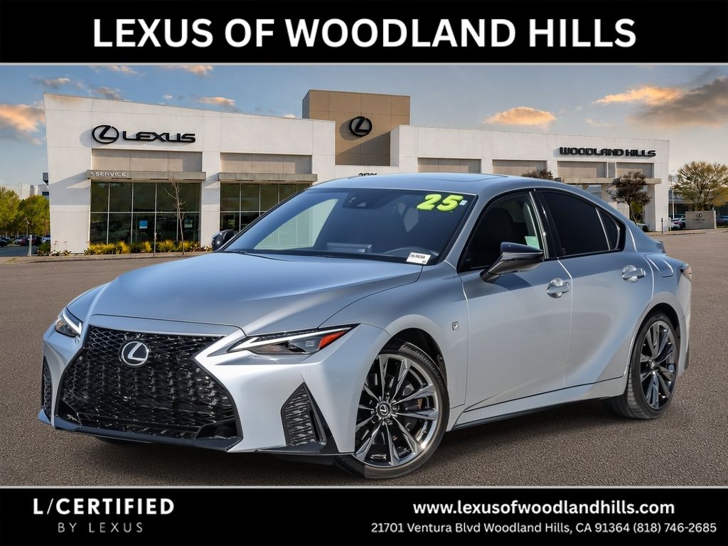 Iridium 2025 Lexus IS Sedan Rear-Wheel Drive 8-Speed Automatic