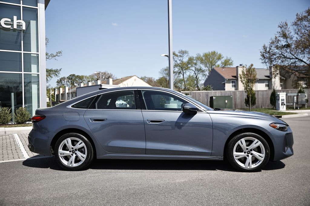 Horizon Blue Metallic 2025 Audi A5 Sedan All-Wheel Drive 7-Speed Automatic