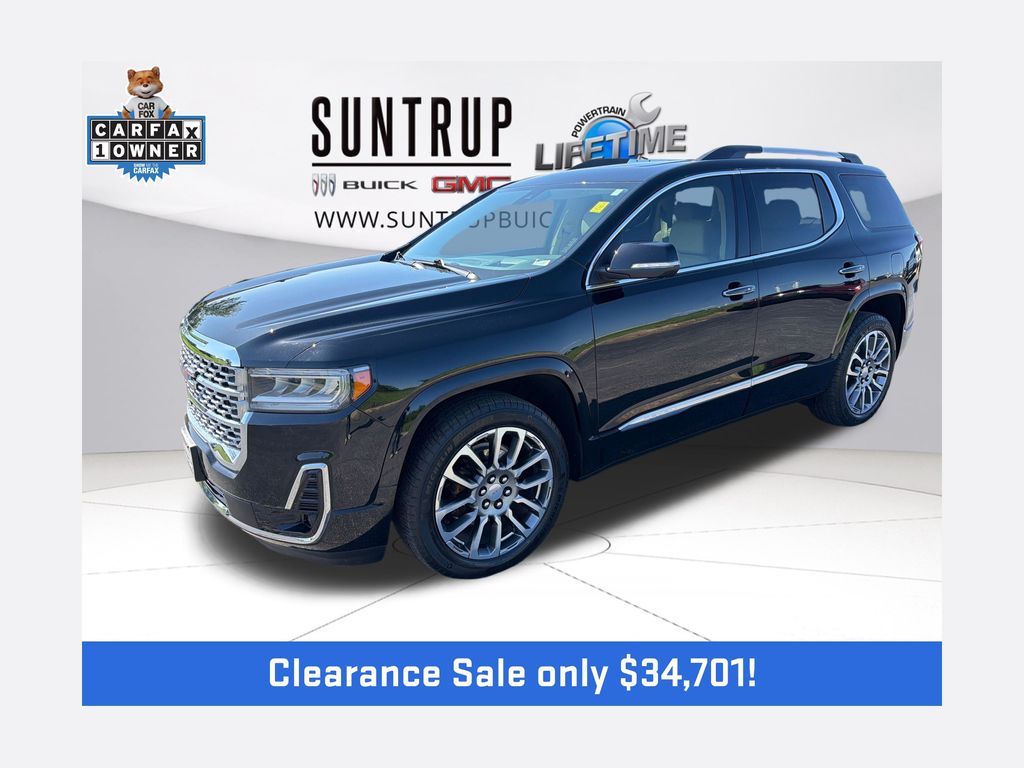 Black (Ebony Twilight Metallic) 2023 GMC Acadia SUV / Crossover Four-Wheel Drive 9-Speed Automatic