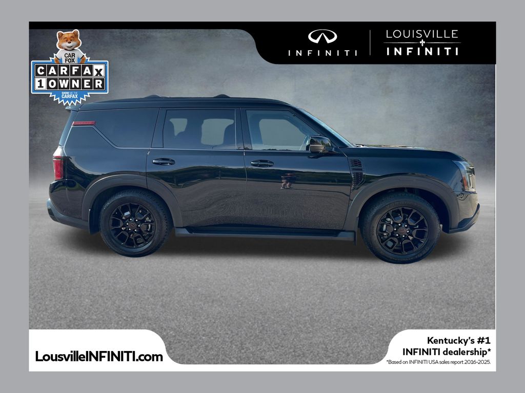 Super Black 2025 Nissan Armada SUV / Crossover Four-Wheel Drive 9-Speed Automatic