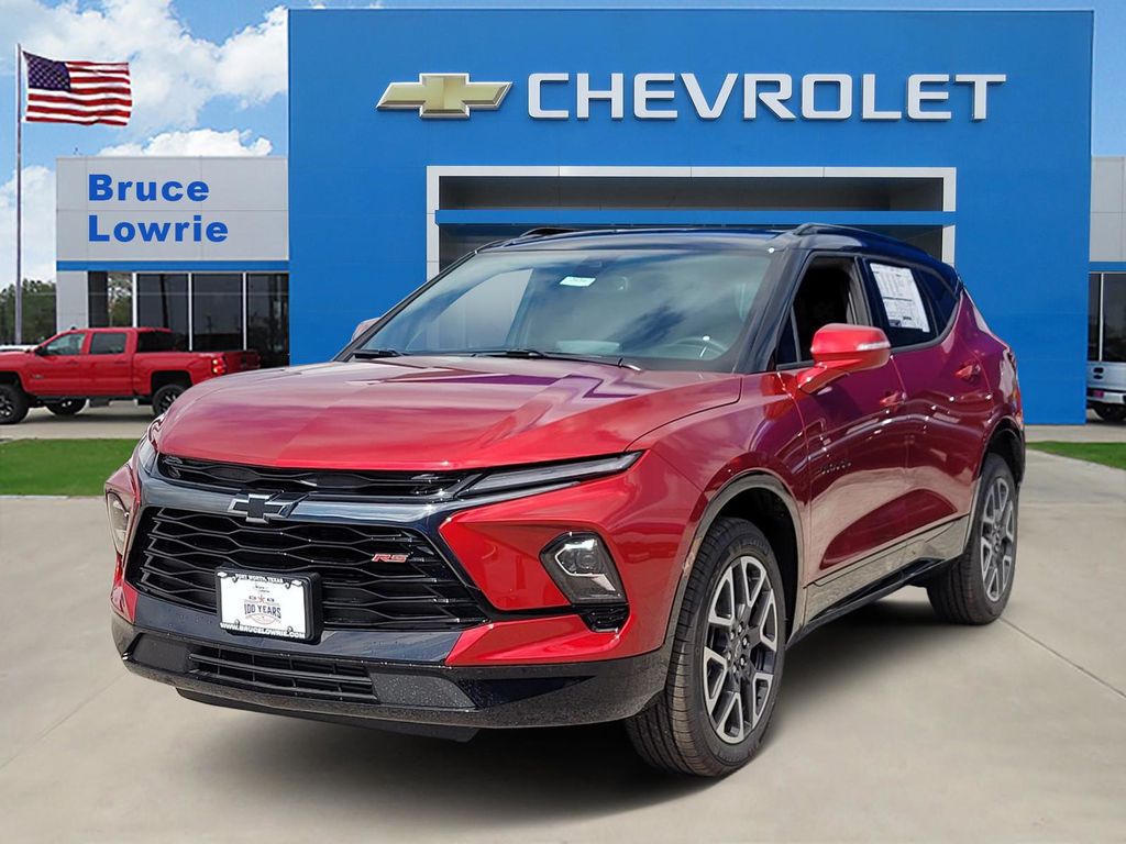 Radiant Red 2026 Chevrolet Blazer SUV / Crossover Front-Wheel Drive 9-Speed Automatic Overdrive