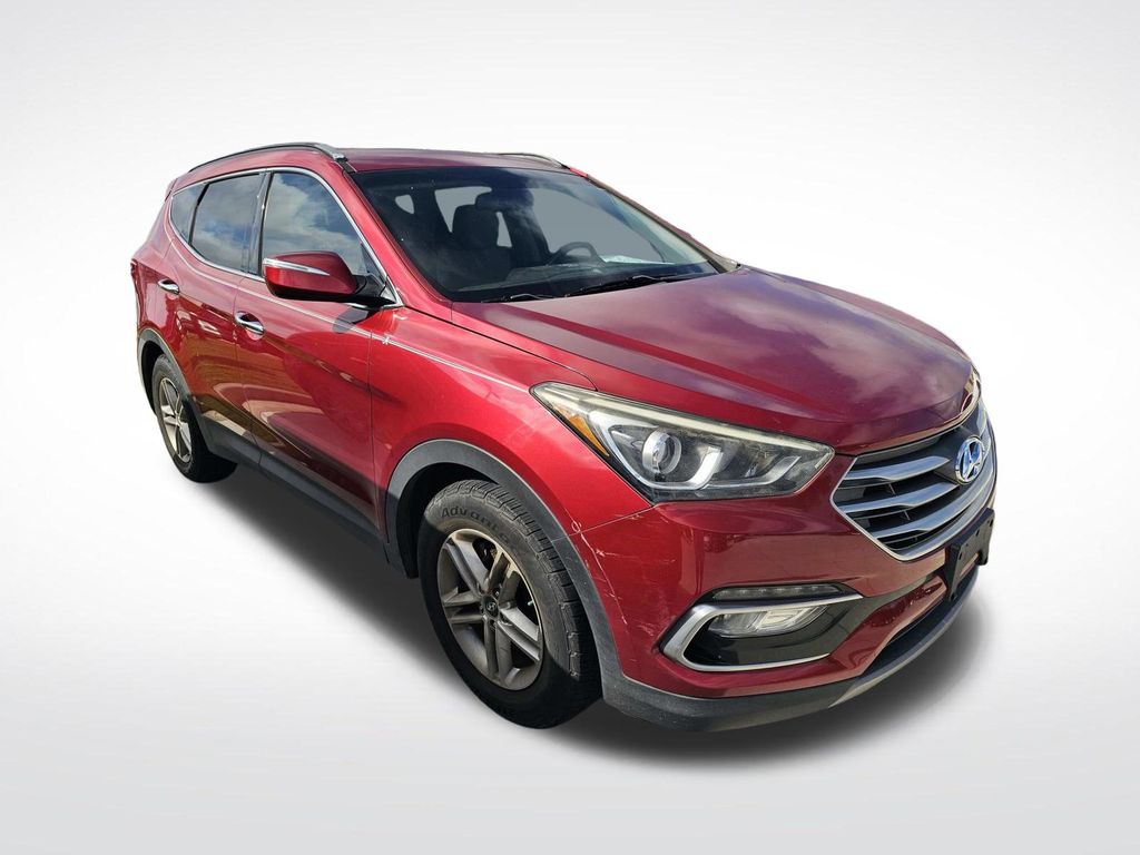 Serrano Red 2018 Hyundai Santa Fe Sport SUV / Crossover Front-Wheel Drive 6-Speed Automatic