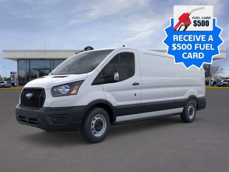 Oxford White 2025 Ford Transit Cargo 250 Low Roof RWD Van Rear-Wheel Drive Automatic