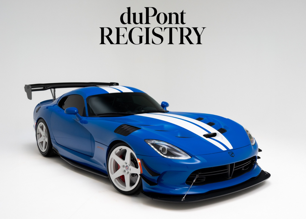 Competition Blue Pearl Coat 2017 Dodge Viper ACR RWD Coupe Rear-Wheel Drive 6-Speed Manual