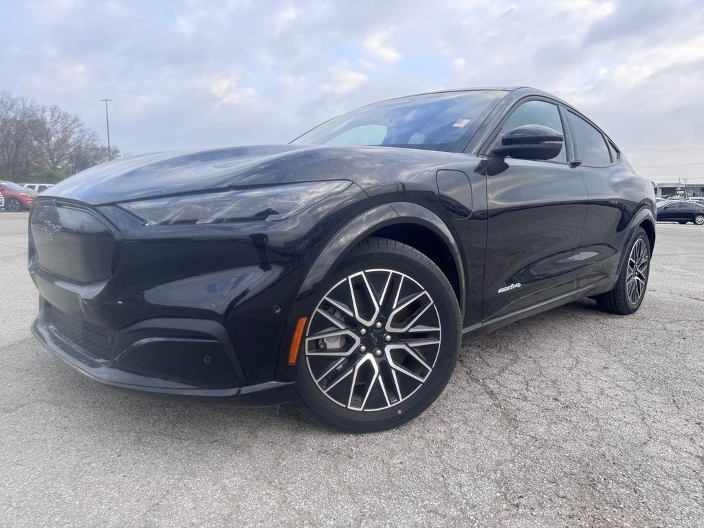 Shadow Black 2024 Ford Mustang Mach-E Premium AWD SUV / Crossover All-Wheel Drive Automatic