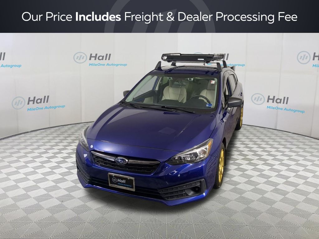 Sapphire Blue Pearl 2023 Subaru Impreza Wagon All-Wheel Drive Continuously Variable Transmission