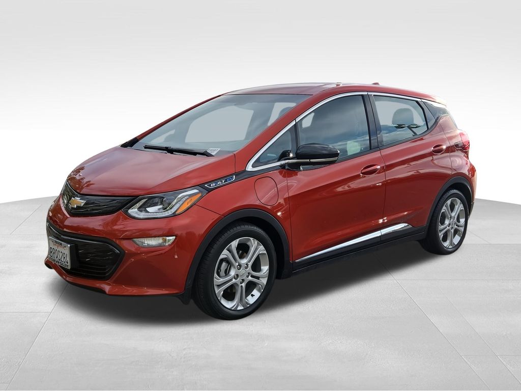 Cayenne Orange Metallic 2020 Chevrolet Bolt EV Wagon Front-Wheel Drive 1-Speed Automatic