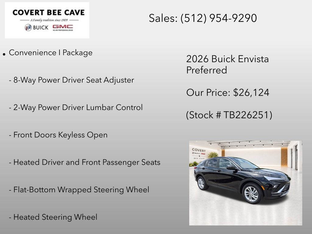 New 2026 Black Buick Preferred image 15