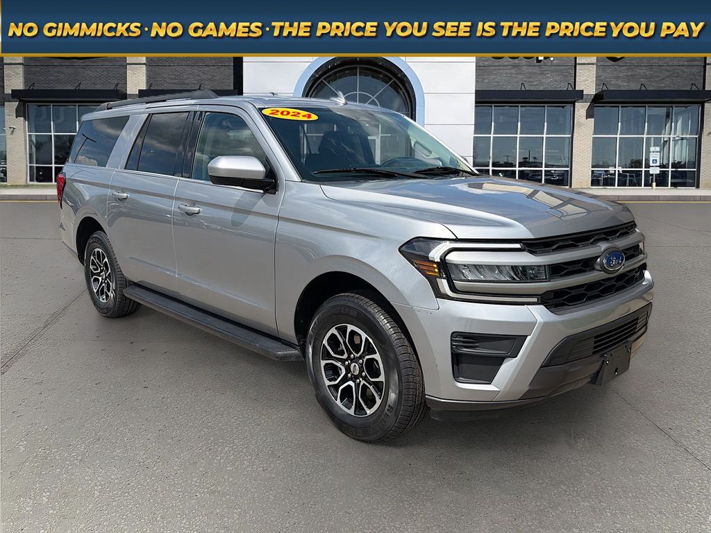 Iconic Silver Metallic 2024 Ford Expedition SUV / Crossover Four-Wheel Drive Automatic