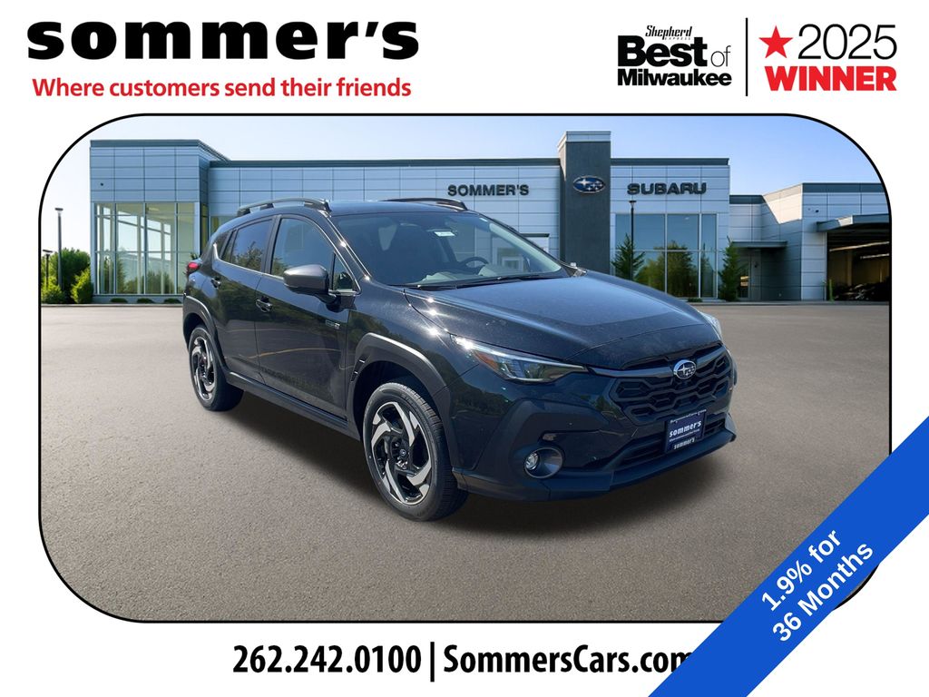 Crystal Black 2026 Subaru Crosstrek Hybrid SUV / Crossover All-Wheel Drive Continuously Variable Transmission