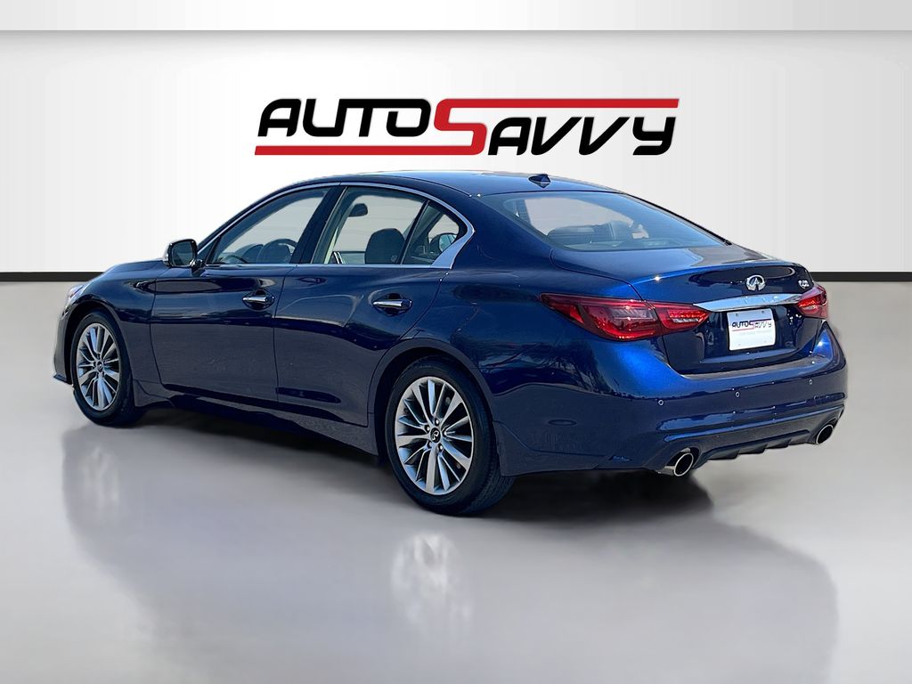 Used 2024 Blue INFINITI LUXE image 5